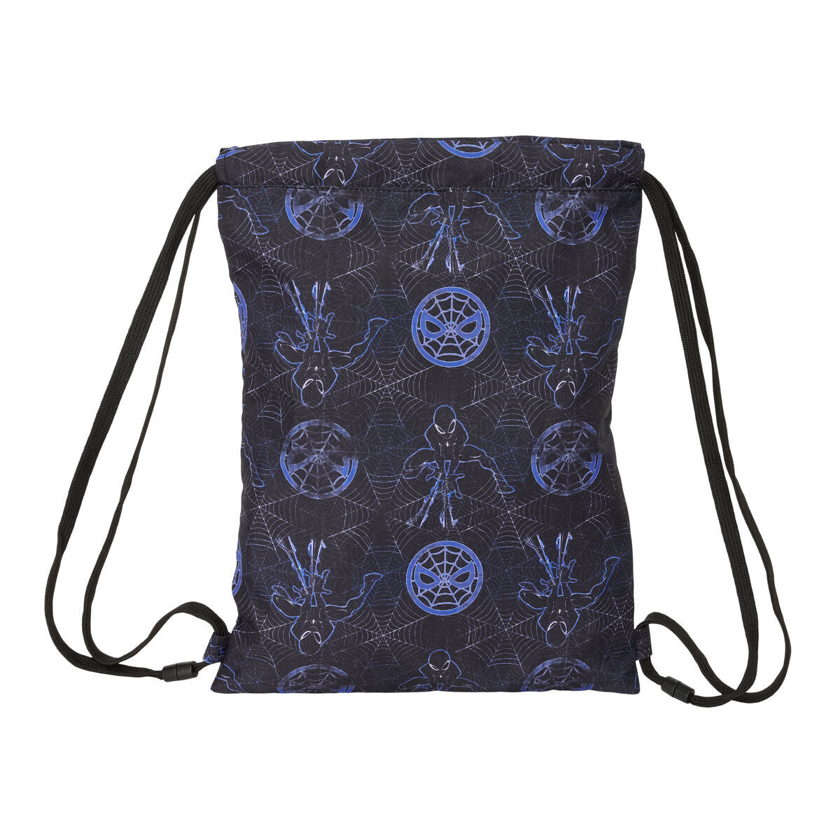 Spider-Man Attack Rucksacktasche Schwarz für Kinder 26 x 34 x 1 cm – Rückansicht