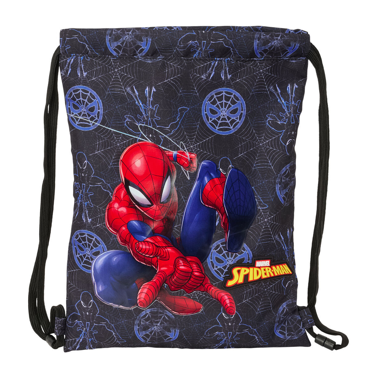 Spider-Man Attack Rucksacktasche Schwarz für Kinder 26 x 34 x 1 cm – Produktansicht