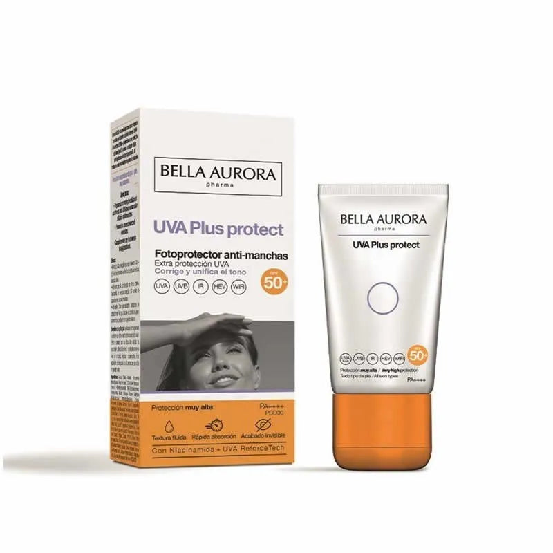 BELLA AURORA Bella Aurora Plus Protect Sunscreen Anti-Spots Sonnenschutz SPF50+ 50 ml Sonnencreme