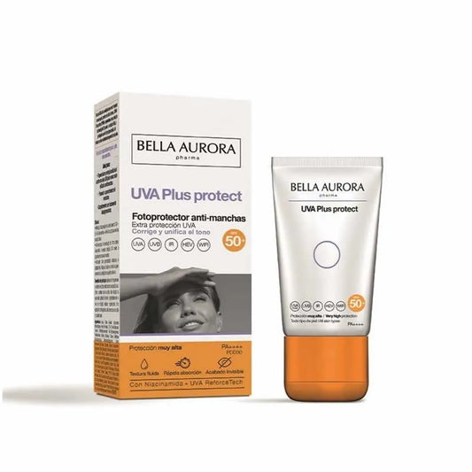 BELLA AURORA Bella Aurora Plus Protect Sunscreen Anti-Spots Sonnenschutz SPF50+ 50 ml Sonnencreme