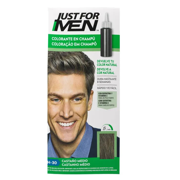 JUST FOR MEN JUST FOR MEN Shampoo Colour Medium Brown 30 ml