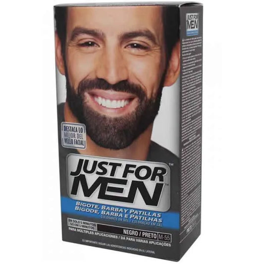 JUST FOR MEN JUST FOR MEN Moustache And Beard Bart- und Schnurrbartfarbe Real Schwarz 28,4 g Kosmetik