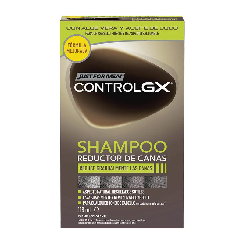JUST FOR MEN JUST FOR MEN Control GX Shampoo zur Reduzierung von grauem Haar 118 ml