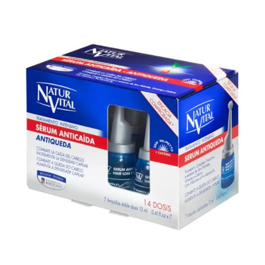 NATURVITAL NATURVITAL Anti-Haarausfall Serum Intensive Behandlung 7 Ampullen je 12 ml