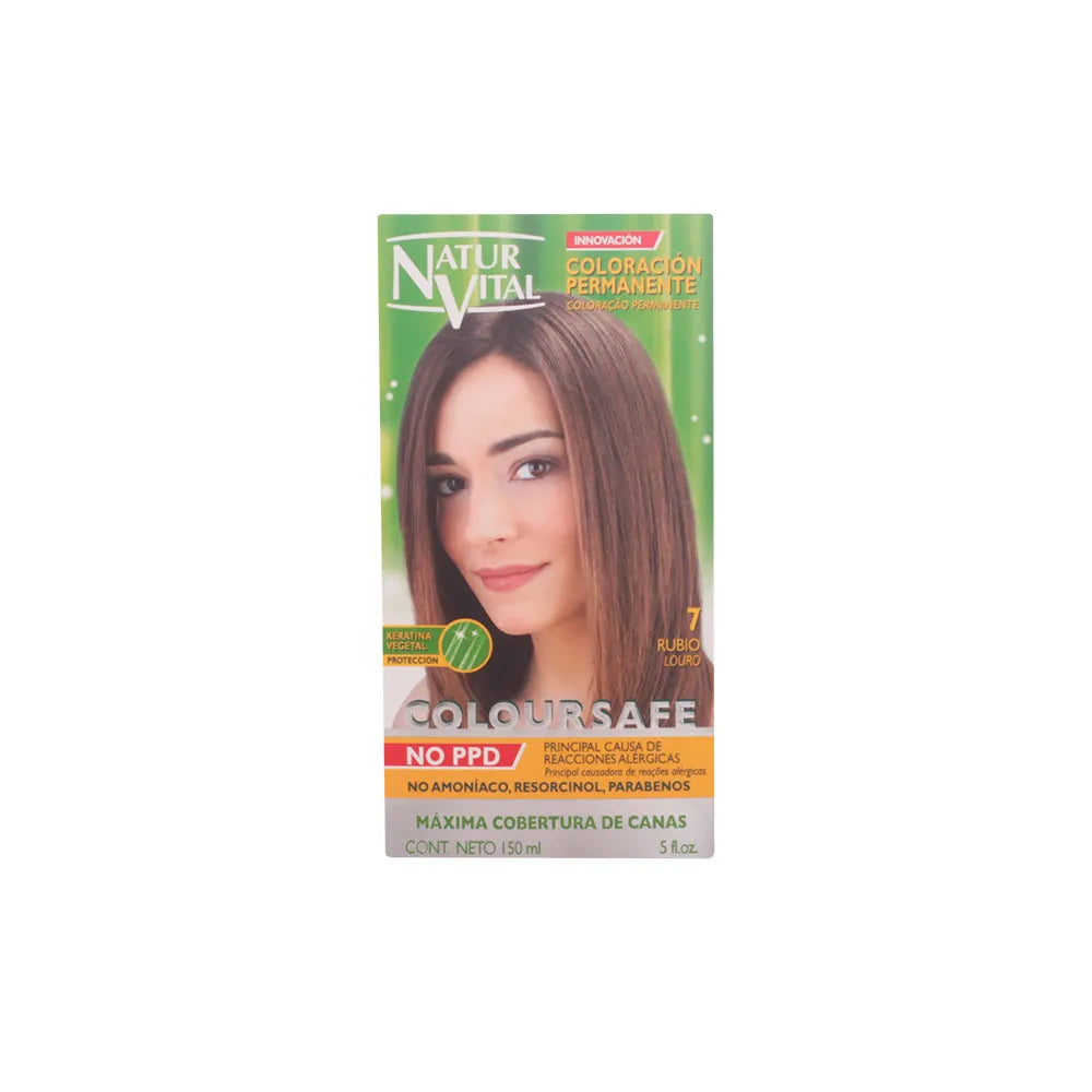 NATURALEZA Y VIDA NATURALEZA Y VIDA Coloursafe Permanent Haarfarbe 7 Blonde 150 ml Kosmetik