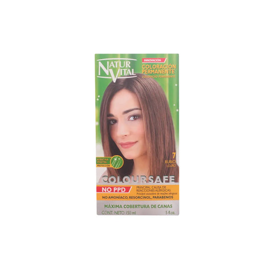 NATURALEZA Y VIDA NATURALEZA Y VIDA Coloursafe Permanent Haarfarbe 7 Blonde 150 ml Kosmetik
