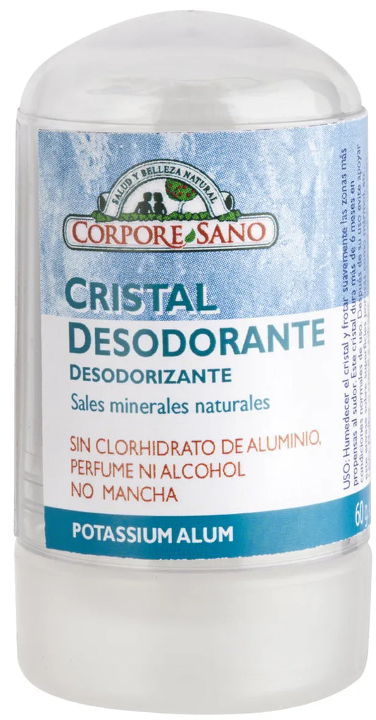 CORPORE CORPORE Desodorante Potassium Alum 60 g natürlicher Deodorantstein ohne Zusatzstoffe Kosmetik