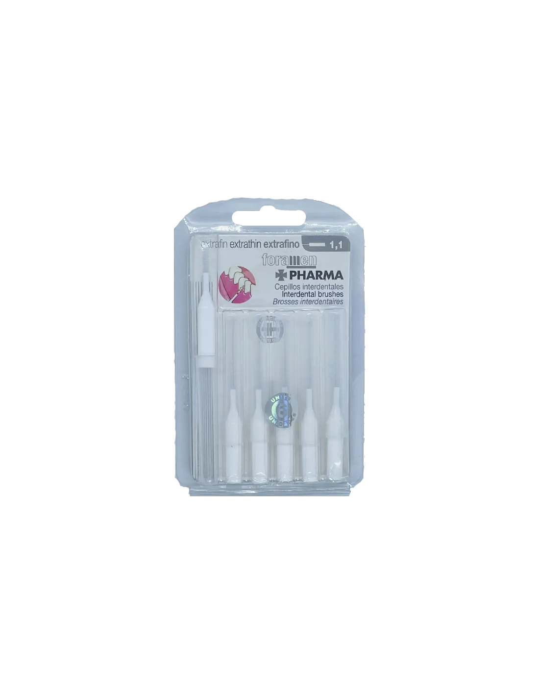 FORAMEN FORAMEN Interdentalbürsten extrafein 1,1 mm 6 Stück Kosmetik