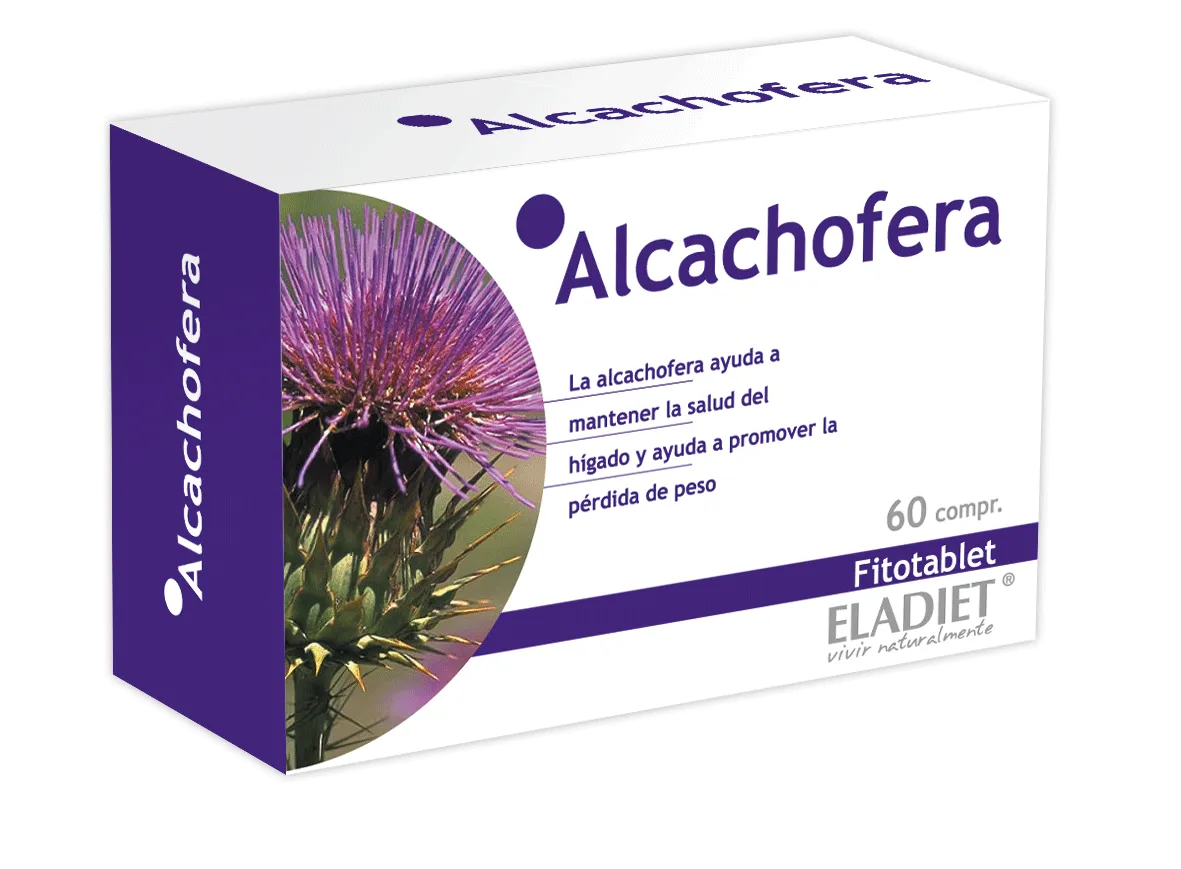 ELADIET ELADIET Alcachofera 60 Tabletten 330 mg Nahrungsergänzung Kosmetik
