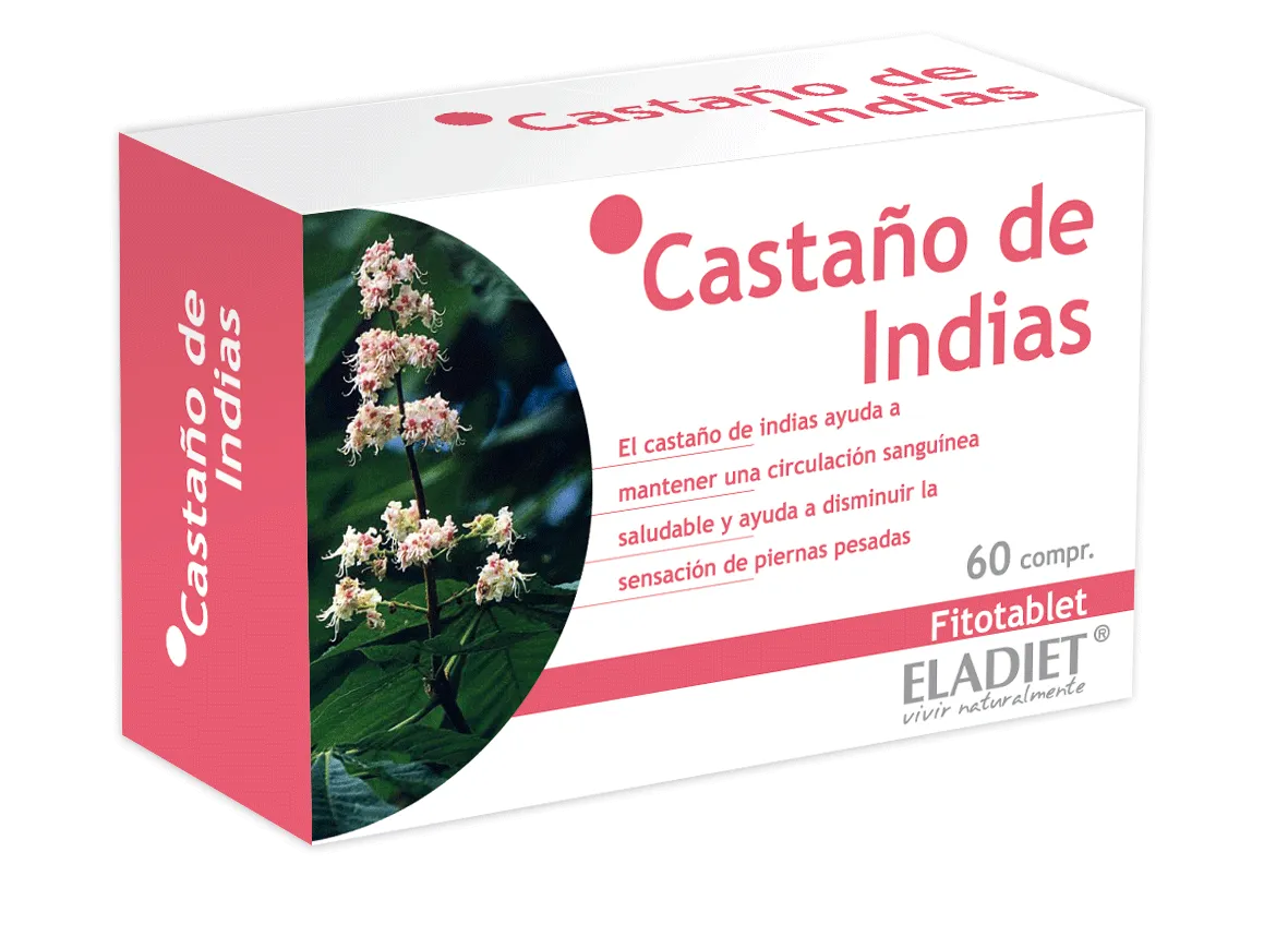 ELADIET ELADIET Castaño De Indias Fitotabletten 60 Stück Kosmetik