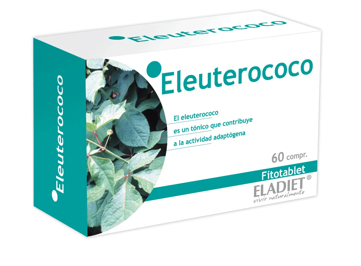 ELADIET ELADIET Eleuterococo Fitotabletten 60 Stück Nahrungsergänzung Kosmetik