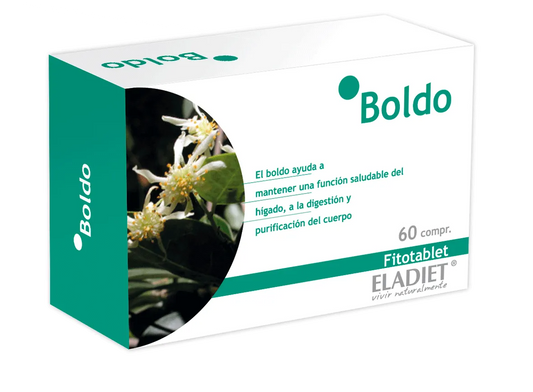 ELADIET ELADIET Boldo Fitotabletten 60 Stück Nahrungsergänzung Kosmetika