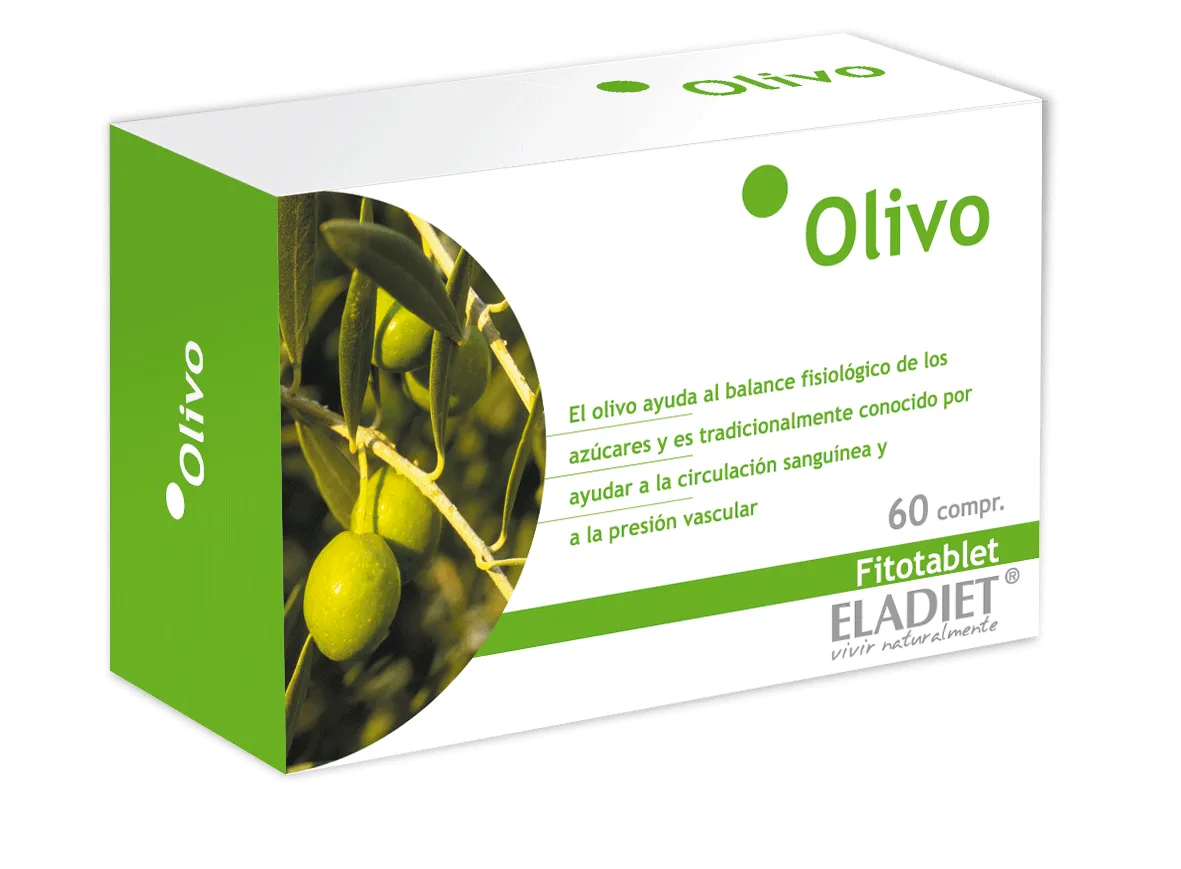 ELADIET ELADIET Fitotablet Olivo 30 mg 60 Tabletten Nahrungsergänzung Kosmetik