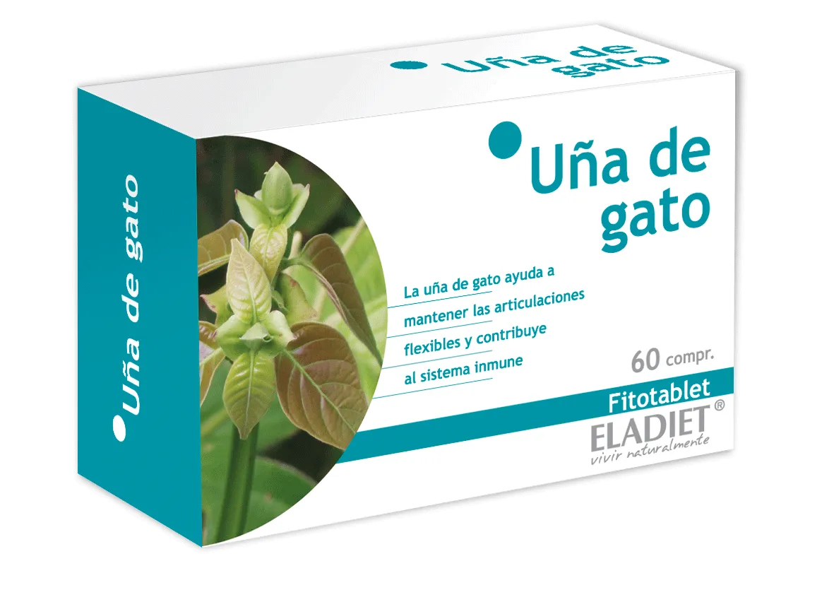ELADIET ELADIET Fitotablet Uña De Gato 60 Tabletten Nahrungsergänzung Kosmetik