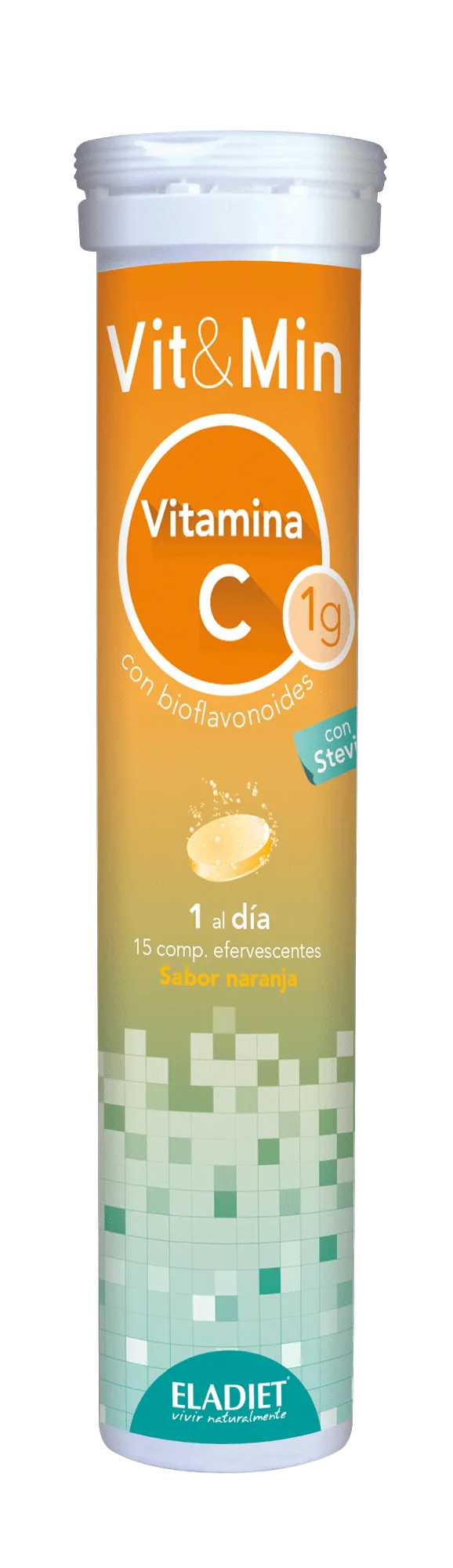 ELADIET ELADIET Vitamina C 15 Brausetabletten Vit y Min Kosmetik Ergänzung