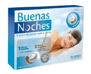 ELADIET ELADIET Buenas Noches 30 Tabletten Nahrungsergänzung Kosmetik