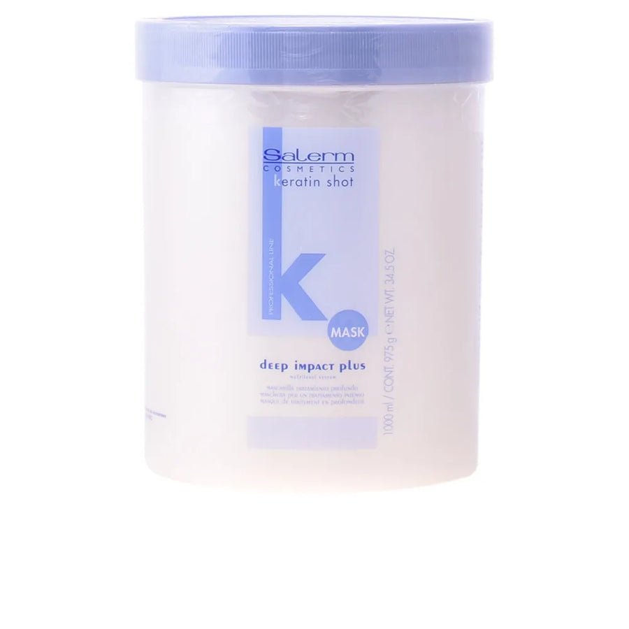 SALERM COSMETICS Keratin Shot Maske Deep Impact Plus 1000 ml Haarmaske Kosmetik