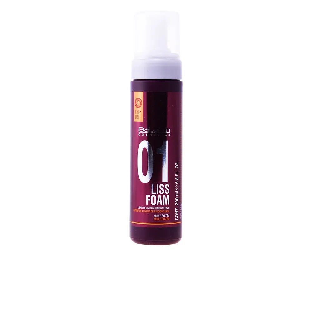 SALERM COSMETICS SALERM COSMETICS Liss Foam leichte Halt Haarglättungs-Mousse 200 ml Kosmetik