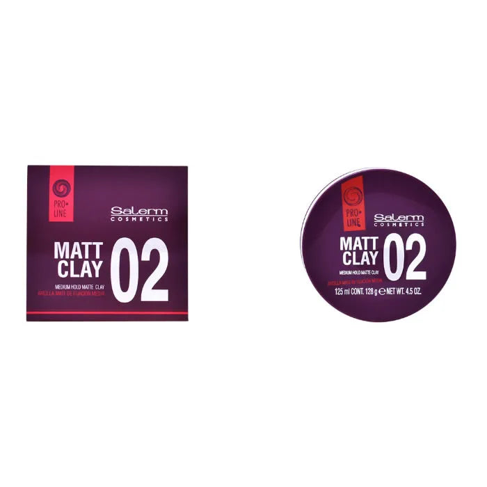 SALERM COSMETICS SALERM COSMETICS Matt Clay Medium Hold Matt Clay 125 ml Haarstyling Tonerde Kosmetik