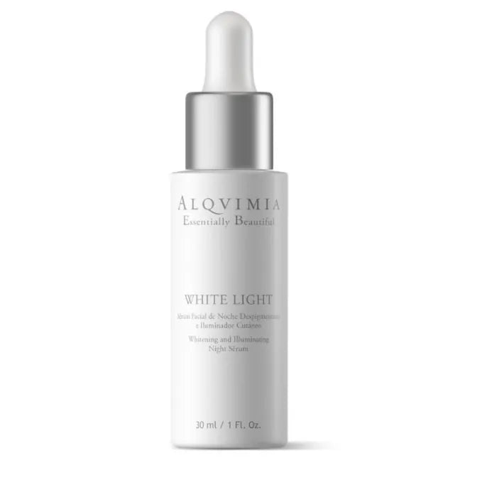 ALQVIMIA ALQVIMIA White Light Nachtserum 30 ml Gesichtsserum Illuminator und Depigmentierung