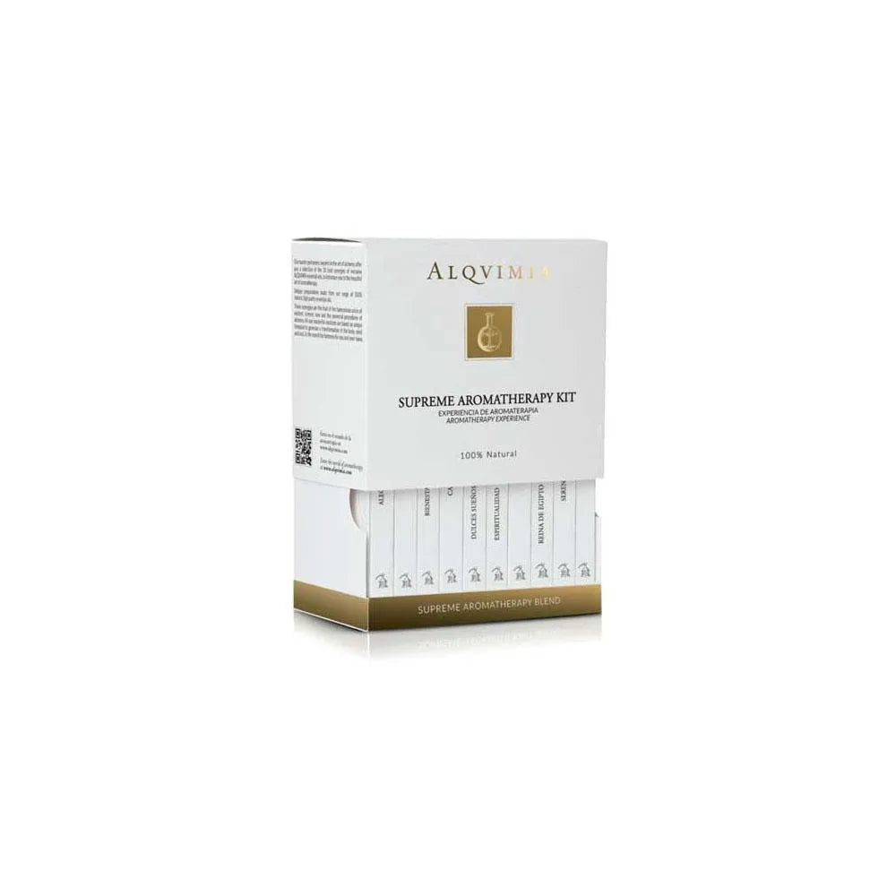 ALQVIMIA Cofre Aceites Esenciales Set mit ätherischen Ölen