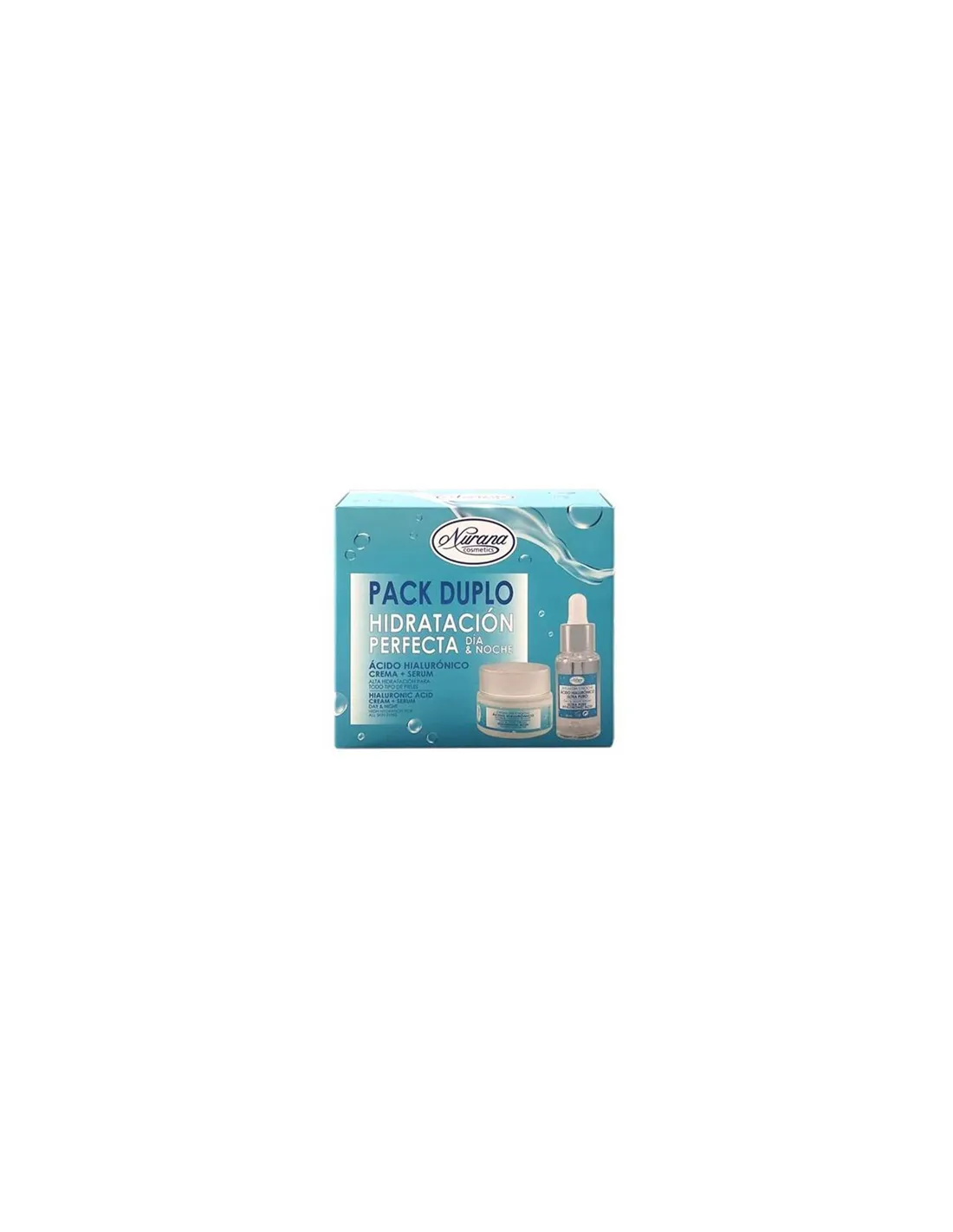 NURANA NURANA Pack Duplo Hydratation Perfecta Tag und Nacht mit Hyaluronsäure Kosmetik