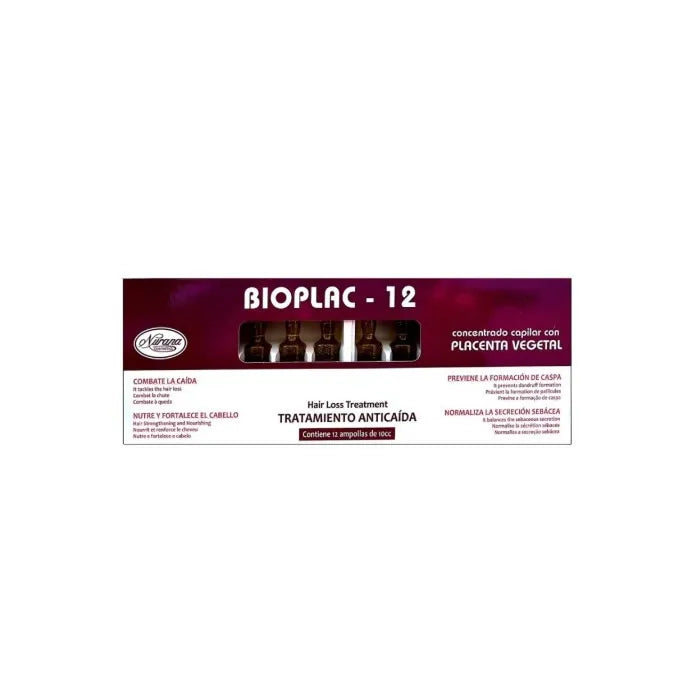 NURANA NURANA Bioplac-12 Ampullen gegen Haarausfall 12 x 10 ml Haarpflege