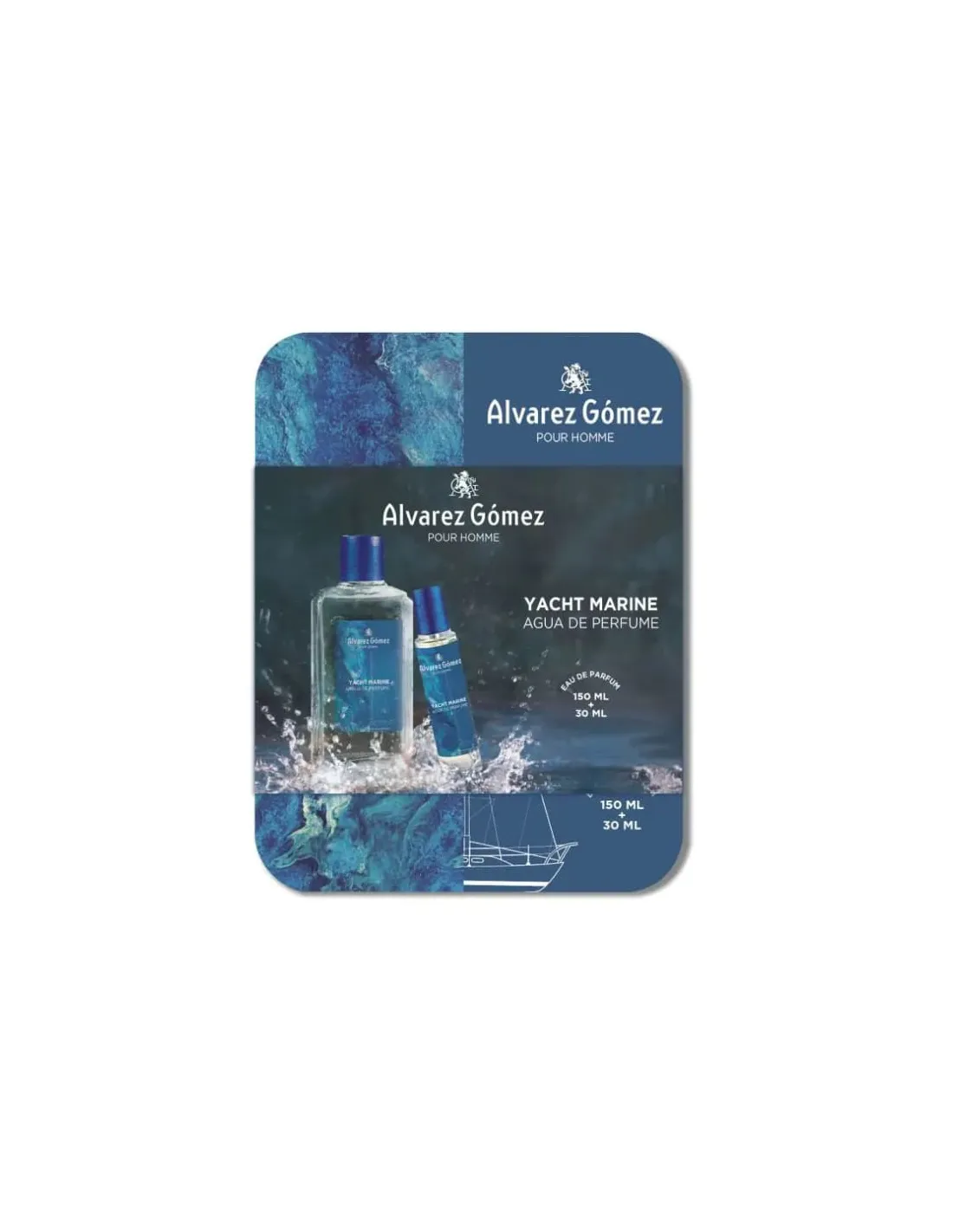 ALVAREZ GÓMEZ ALVAREZ GÓMEZ Yacht Marine Set 2-teilig Lote 2 Piezas Kosmetik