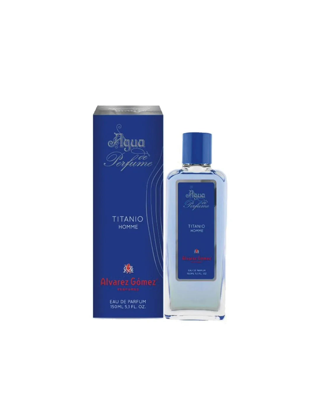 ALVAREZ GÓMEZ ALVAREZ GÓMEZ Titanio Homme Eau de Parfum Spray 150 ml Parfüm