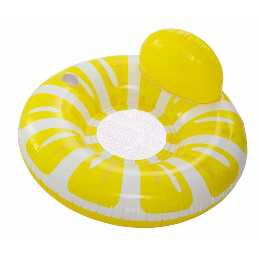 Aufblasbarer Creaciones Llopis Schwimmring Rueda 102 cm in Zitronengelb