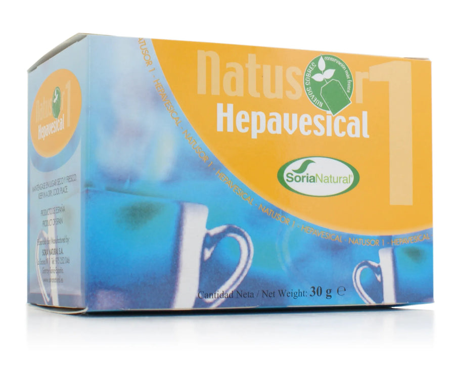 SORIA SORIA Natusor 1 Hepavesical 20 Filter Kosmetikprodukt