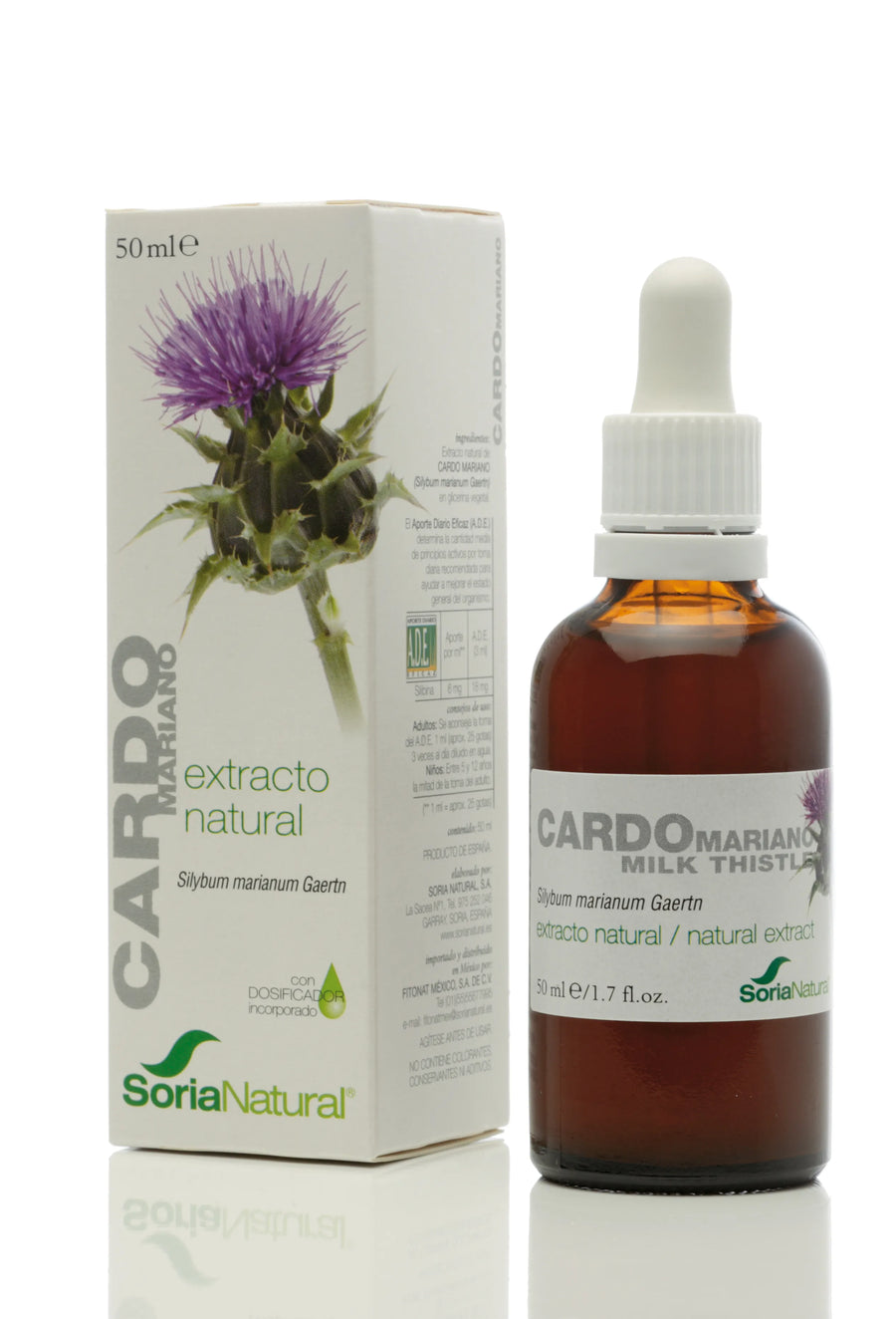 SORIA SORIA Extracto Cardo Mariano S XXI 50 ml Nahrungsergänzung Kosmetik
