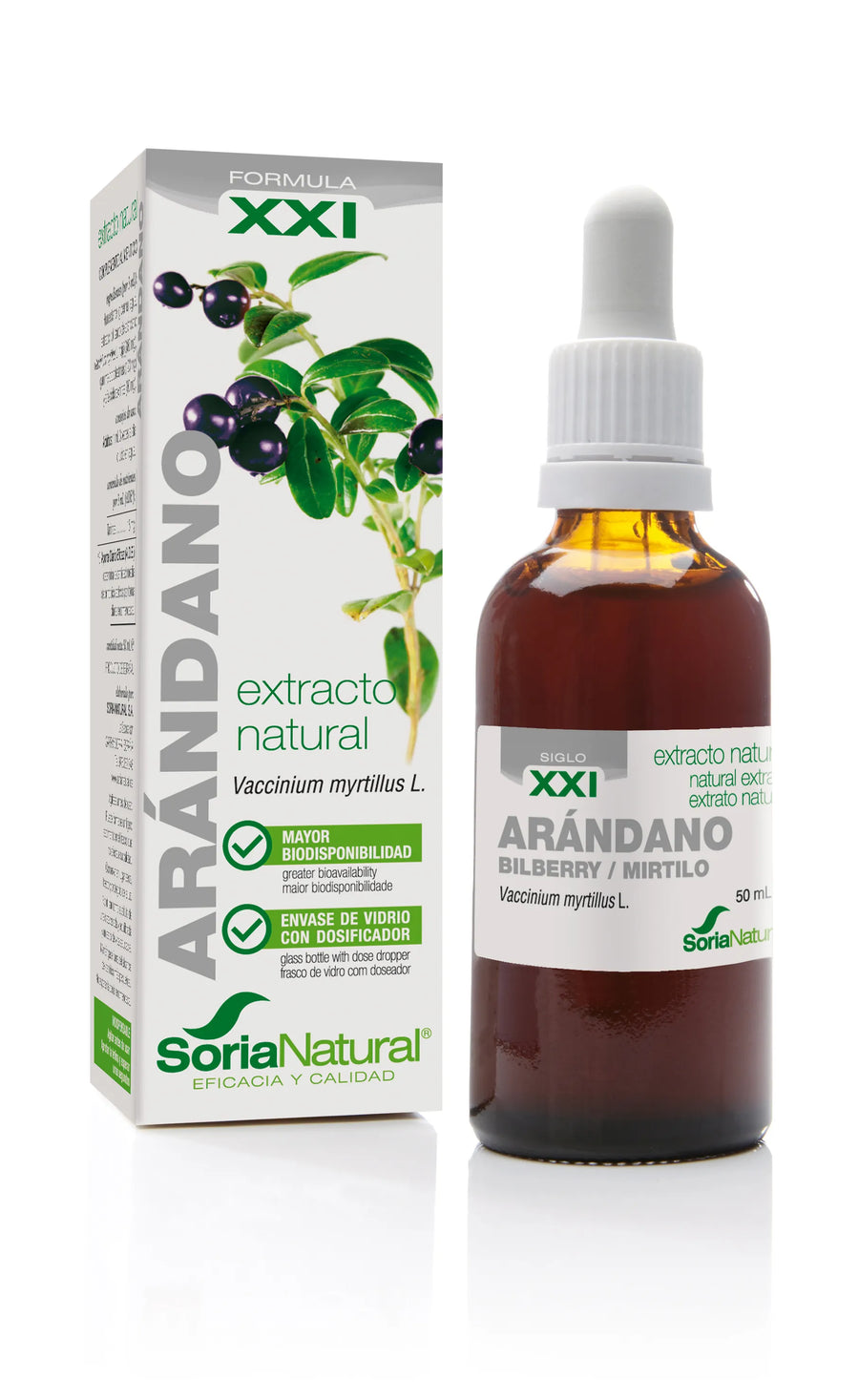 SORIA SORIA Extracto Arándano S XXI 50 ml Kosmetik Extrakt