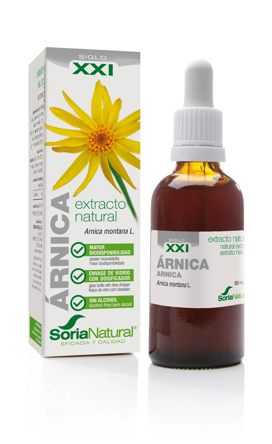 SORIA SORIA Extracto Arnica S XXI 50 ml Arnica-Extrakt Kosmetikpflege
