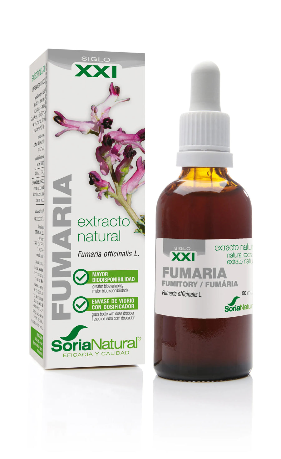 SORIA SORIA Extracto Fumaria S XXI 50 ml Kosmetik-Extrakt