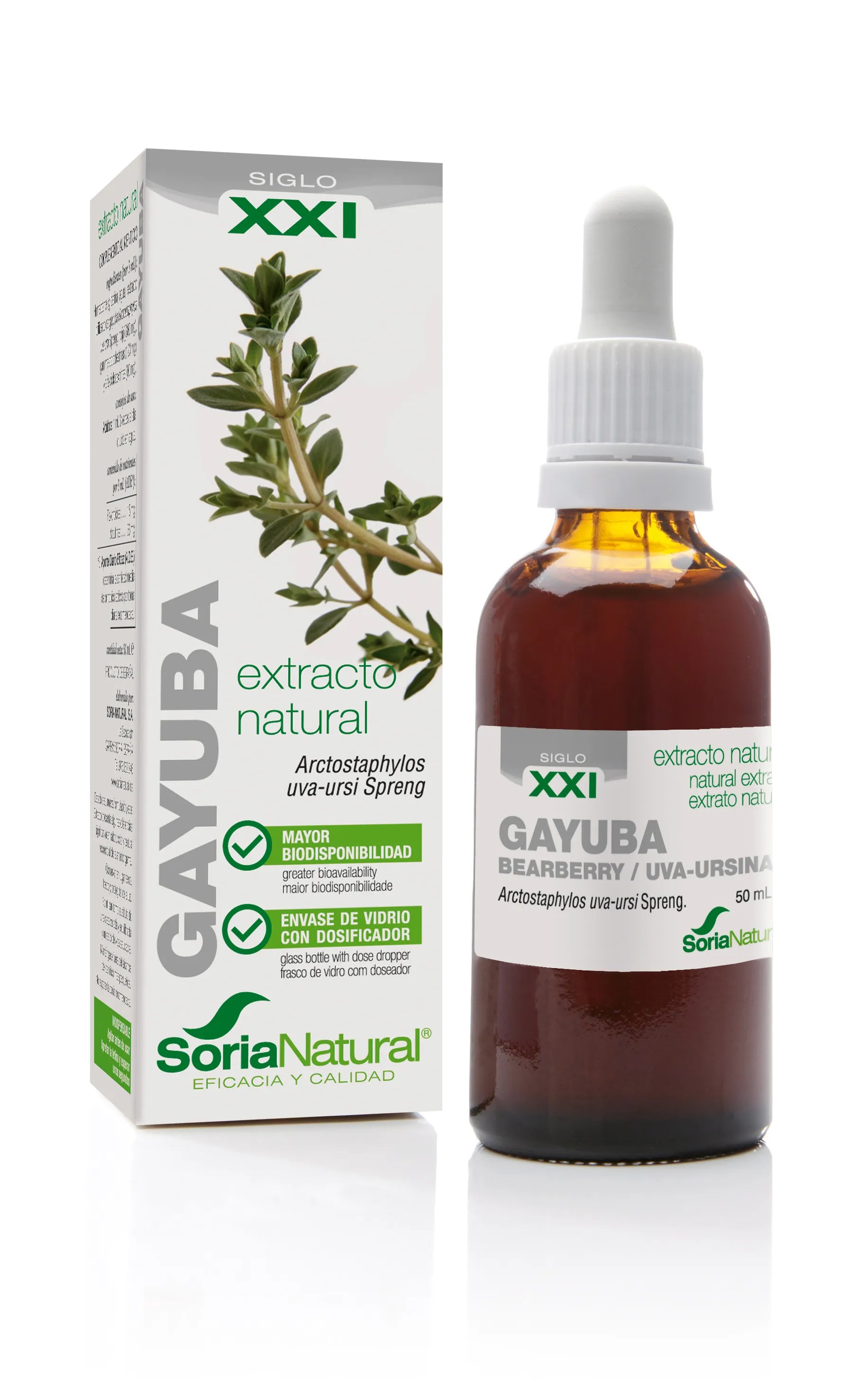 SORIA SORIA Extracto Gayuba S XXI 50 ml Kosmetik-Extrakt