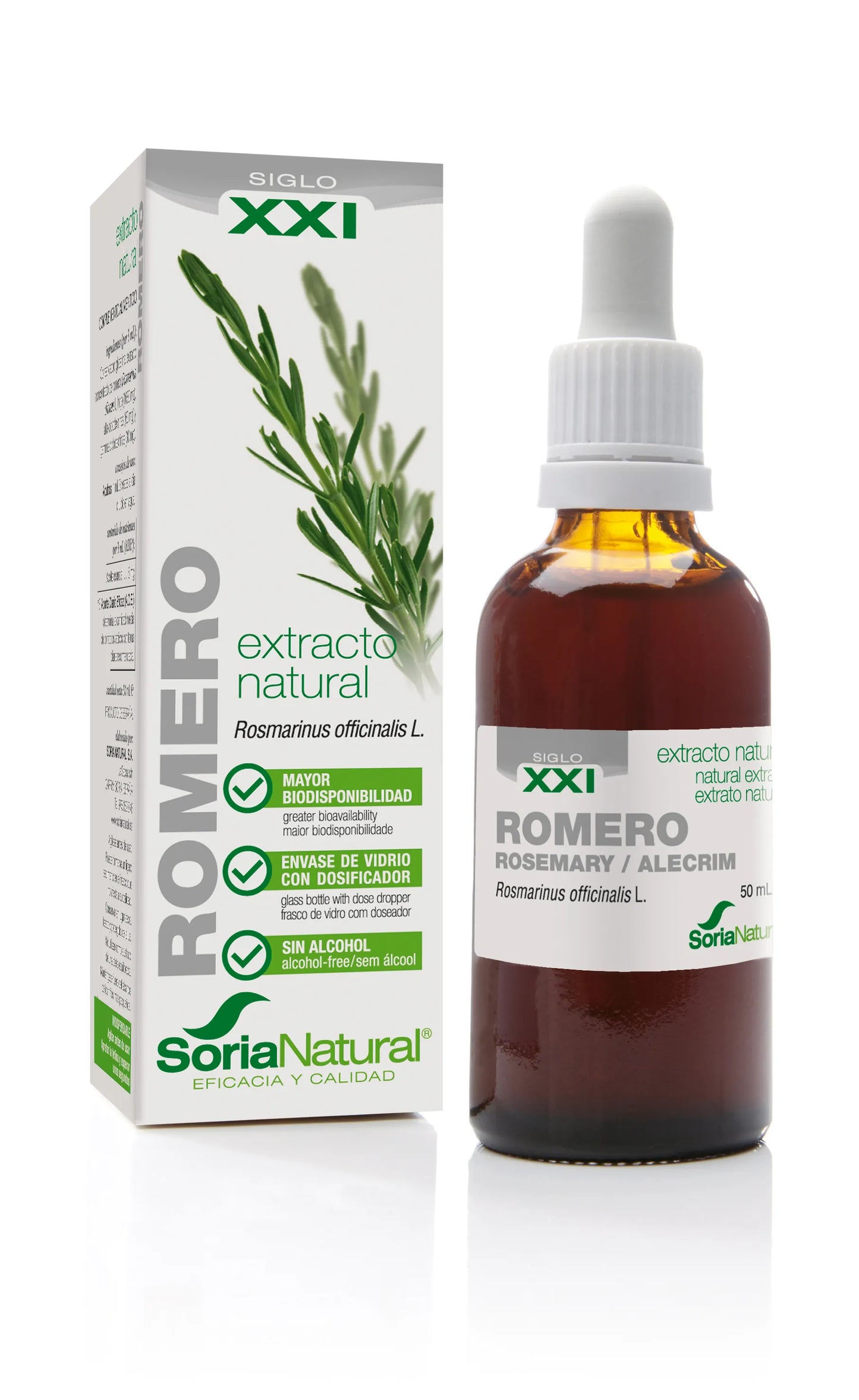 SORIA SORIA Extracto De Romero S XXI 50 ml Rosmarin Extrakt Kosmetik