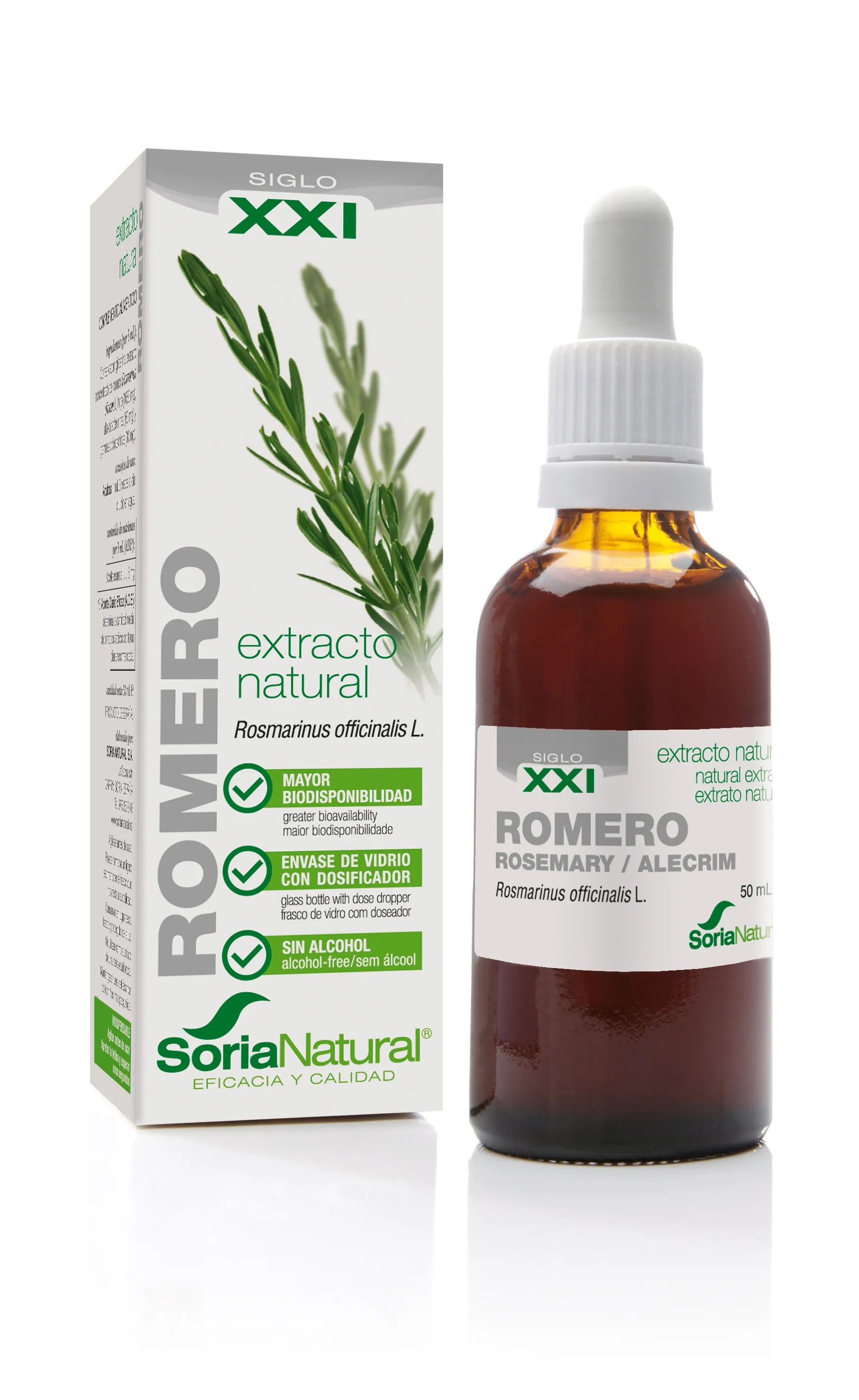 SORIA SORIA Extracto De Romero S XXI 50 ml Rosmarin Extrakt Kosmetik