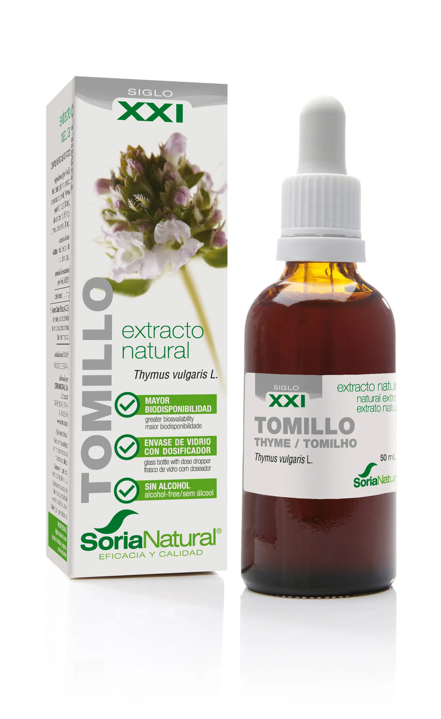 SORIA SORIA Extracto Tomillo S XXI 50 ml Thymian Extrakt Kosmetik