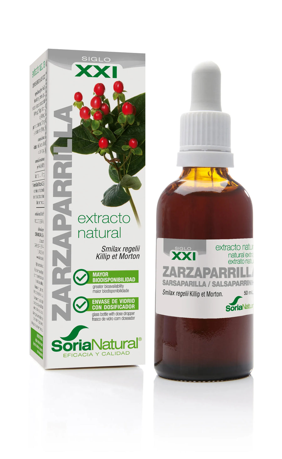 SORIA Extracto Zarzaparrilla S XXI 50 ml Kosmetik-Extrakt