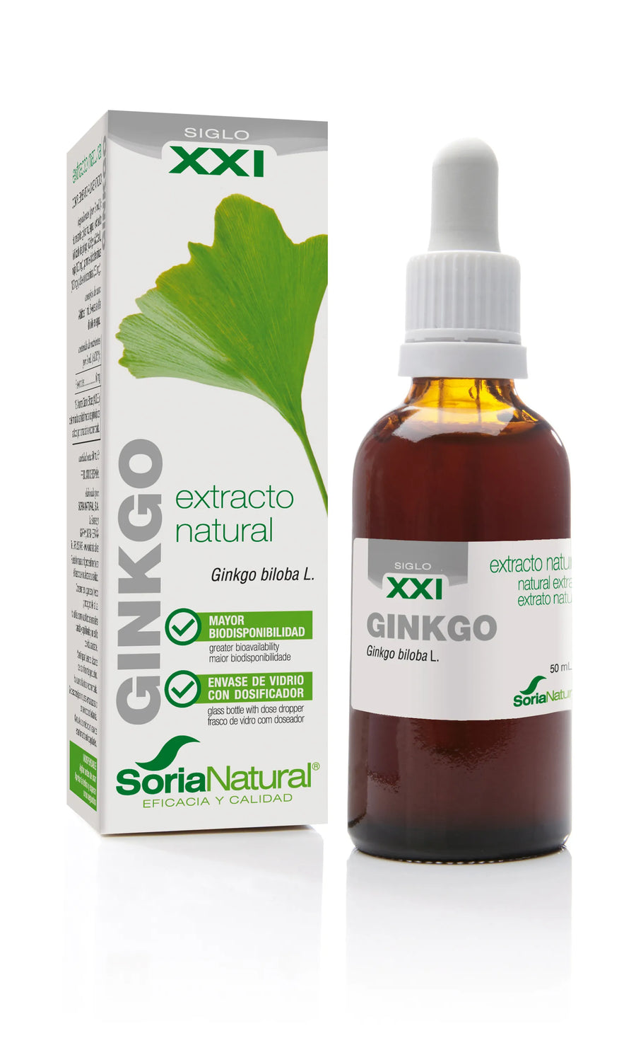 SORIA Ginkgo Biloba S XXI Extrakt 50 ml Kosmetikpflege