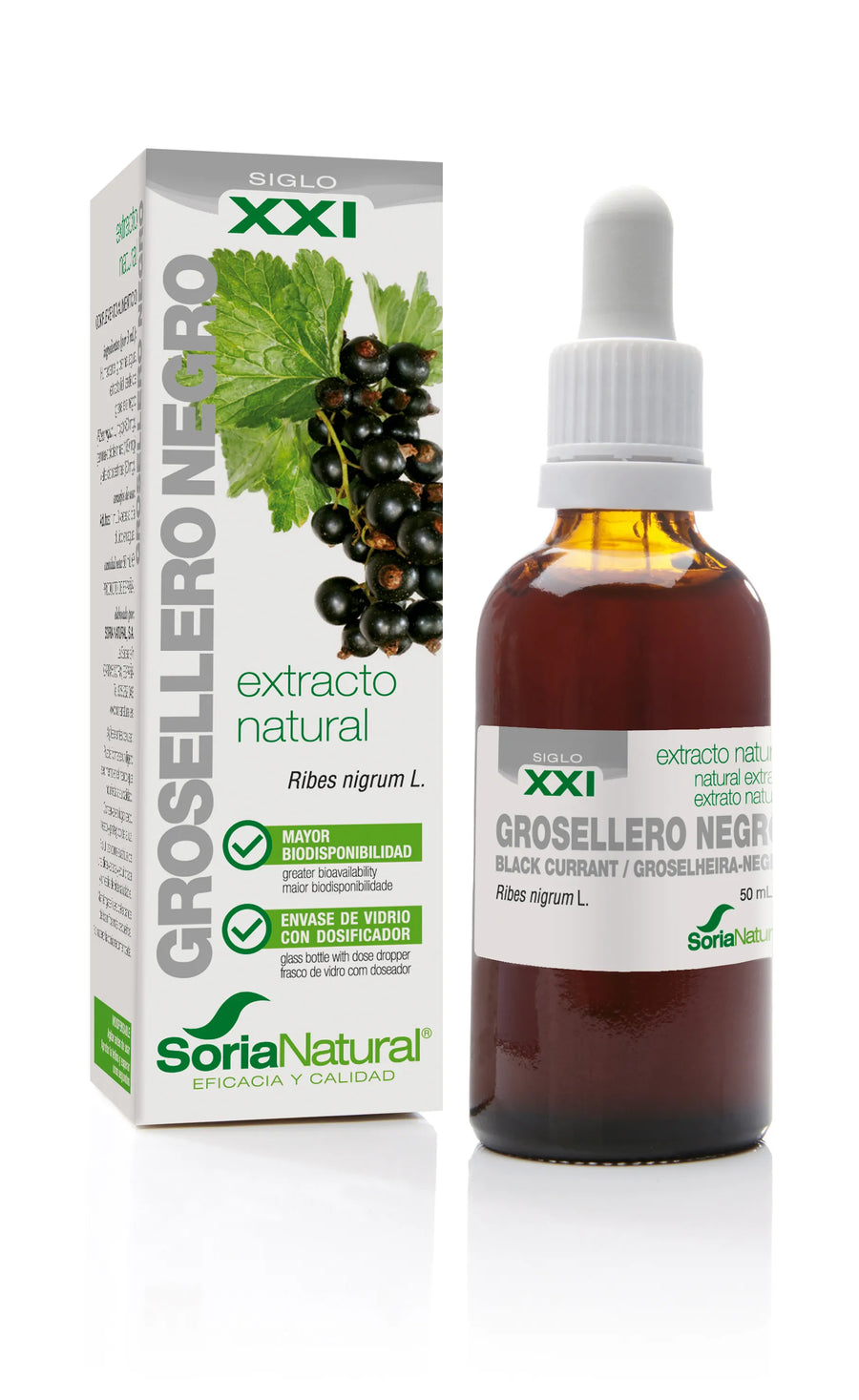 SORIA SORIA Extracto Grosellero Negro S XXI 50 ml Kosmetik Extrakt Schwarze Johannisbeere
