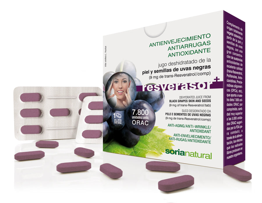 SORIA SORIA Resverasor Plus 134 mg 28 Tabletten Nahrungsergänzungsmittel Kosmetik