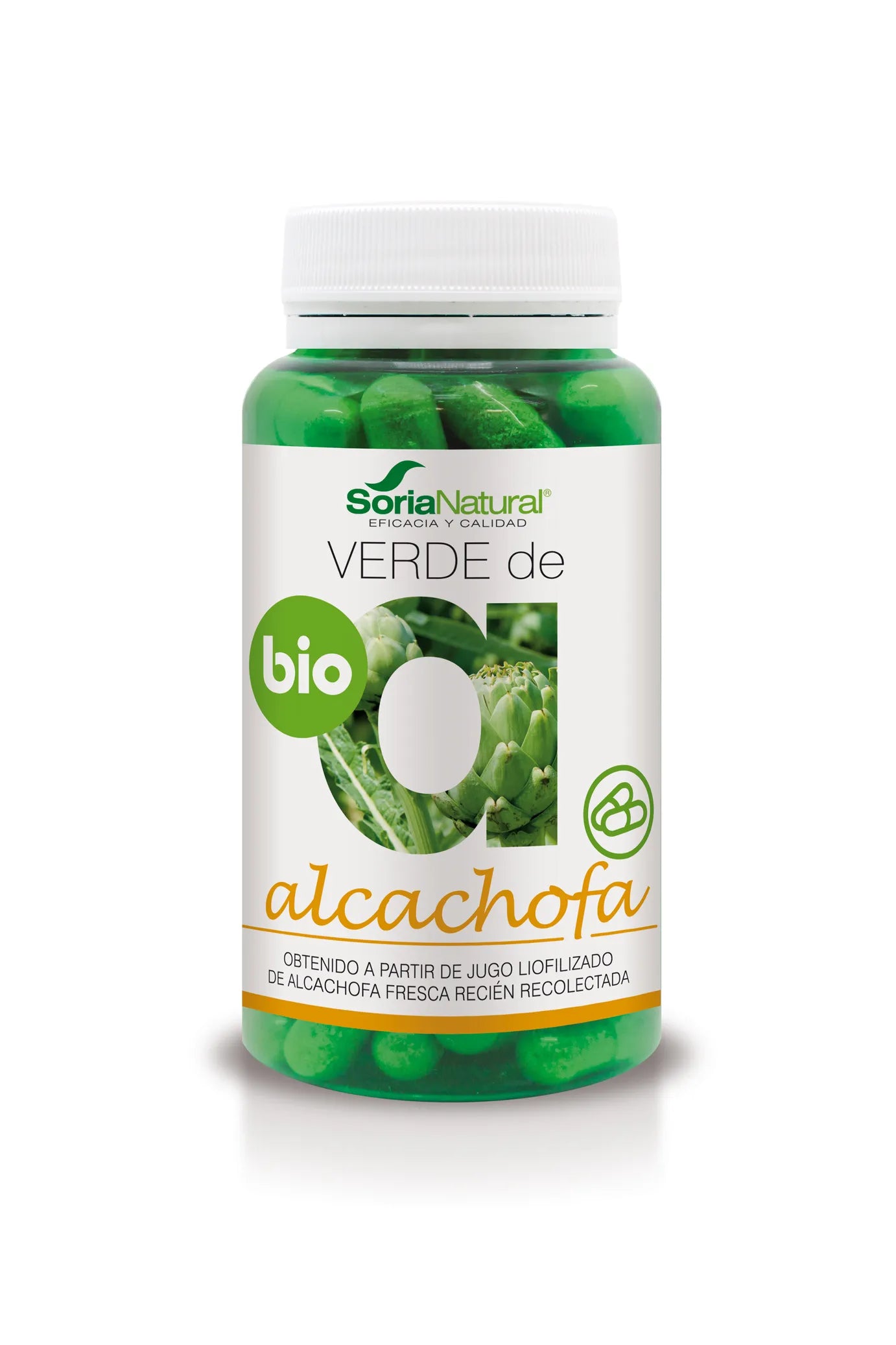 SORIA SORIA Alcachofa S XXI 500 mg 80 Kapseln Nahrungsergänzungsmittel Kosmetik