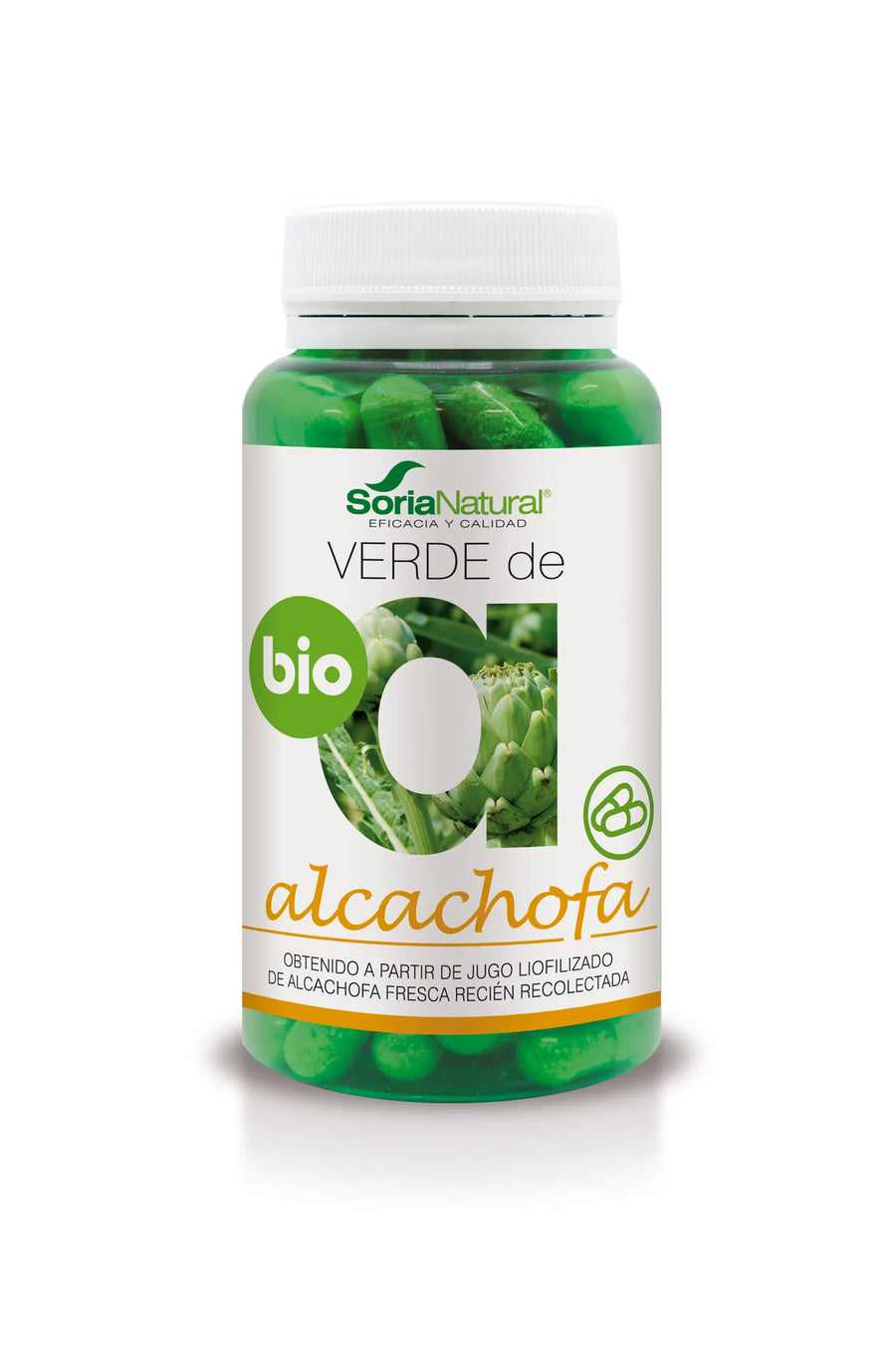 SORIA SORIA Alcachofa S XXI 500 mg 80 Kapseln Nahrungsergänzungsmittel Kosmetik