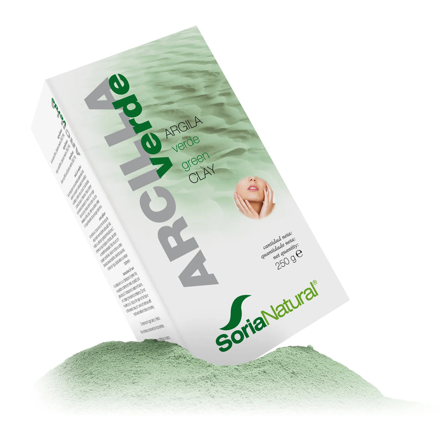 SORIA SORIA Arcilla Verde 250 g Naturkosmetik Tonerde Maske