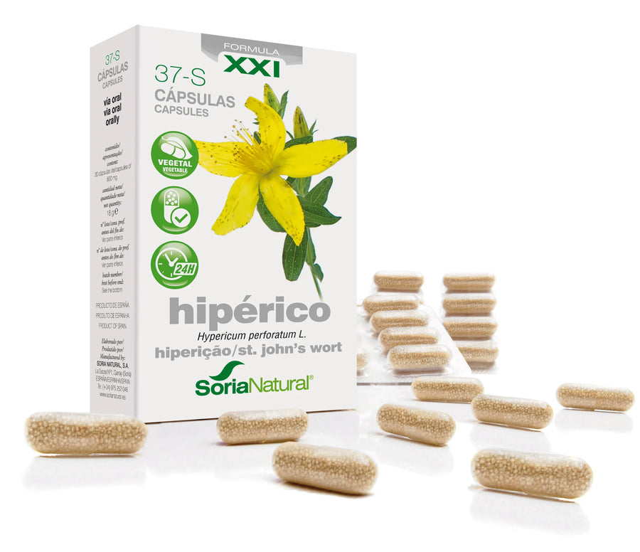 SORIA SORIA 37-S Hiperico 30 Kapseln mit verlängerter Freisetzung Kosmetik