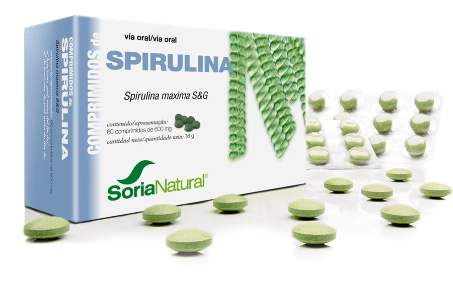 SORIA SORIA Espirulina 60 Tabletten Nahrungsergänzungsmittel Kosmetik