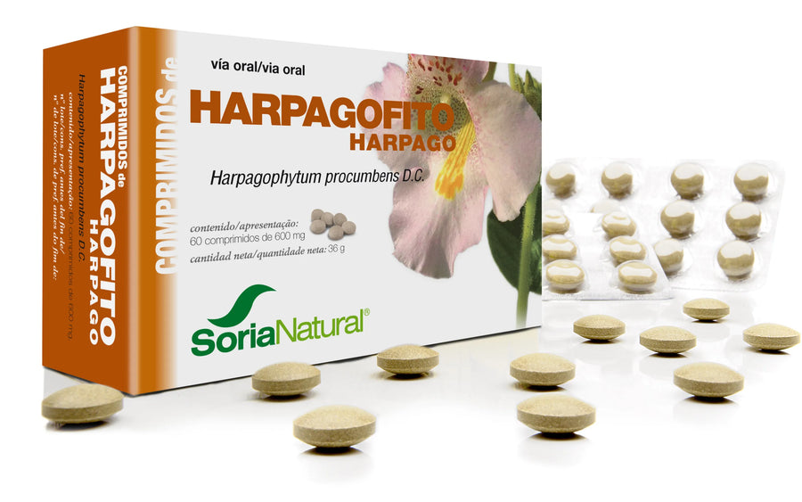 SORIA SORIA Harpagofito 600 mg 60 Tabletten Nahrungsergänzungsmittel Kosmetik