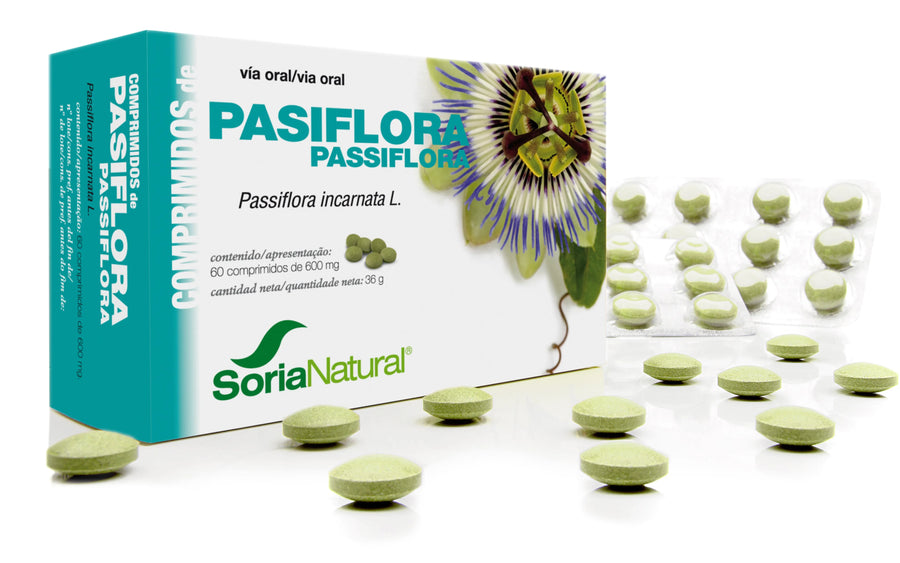 SORIA SORIA Pasiflora 600 mg 60 Tabletten Nahrungsergänzung Kosmetik
